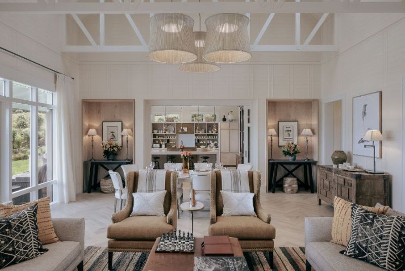 Rosewood Kauri Cliffs_Four Bedroom Villa_Living